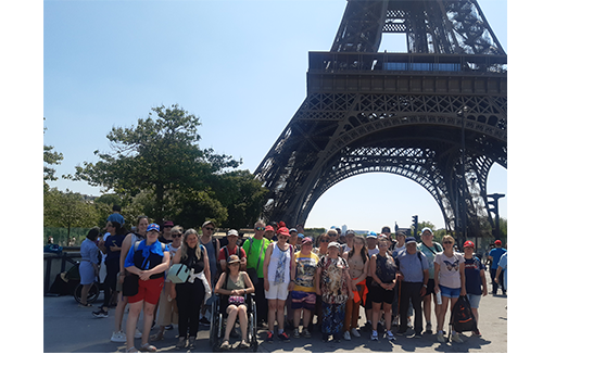 Sortie à Paris pour les services